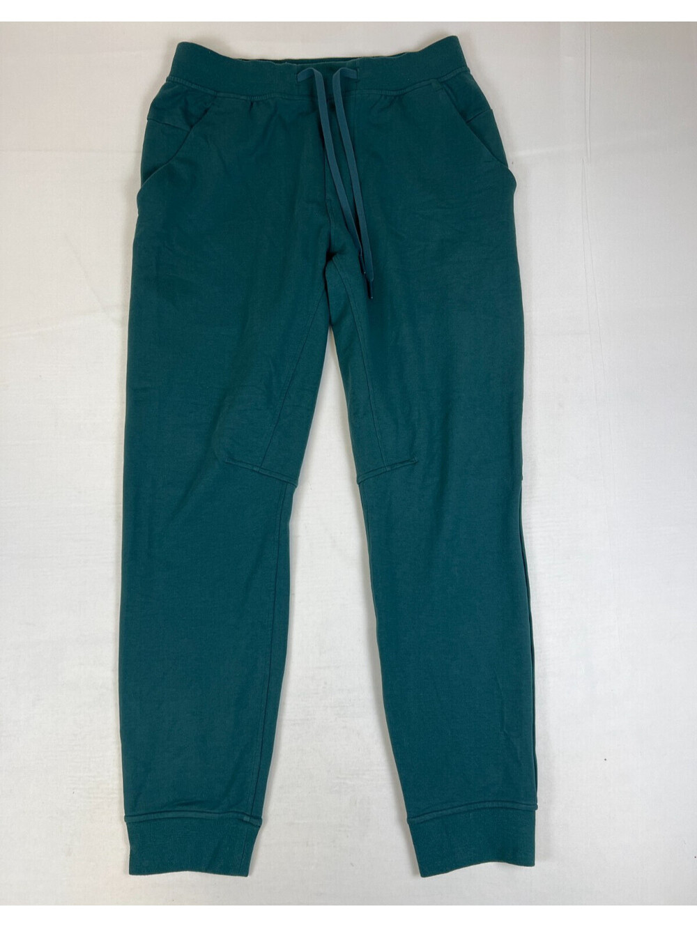 Lululemon Men's M Green Soft Jersey Cuffed Jogger Pants